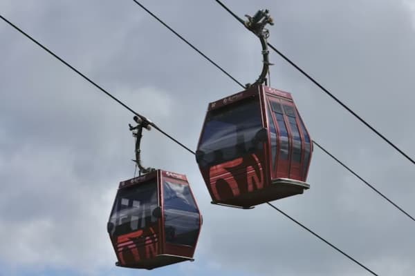 Awana SkyWay缆车缆厢云顶高原雨林景观